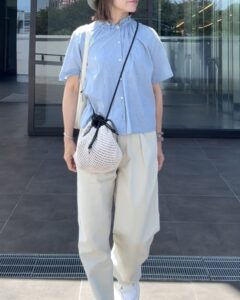 シャンブレーフリル1